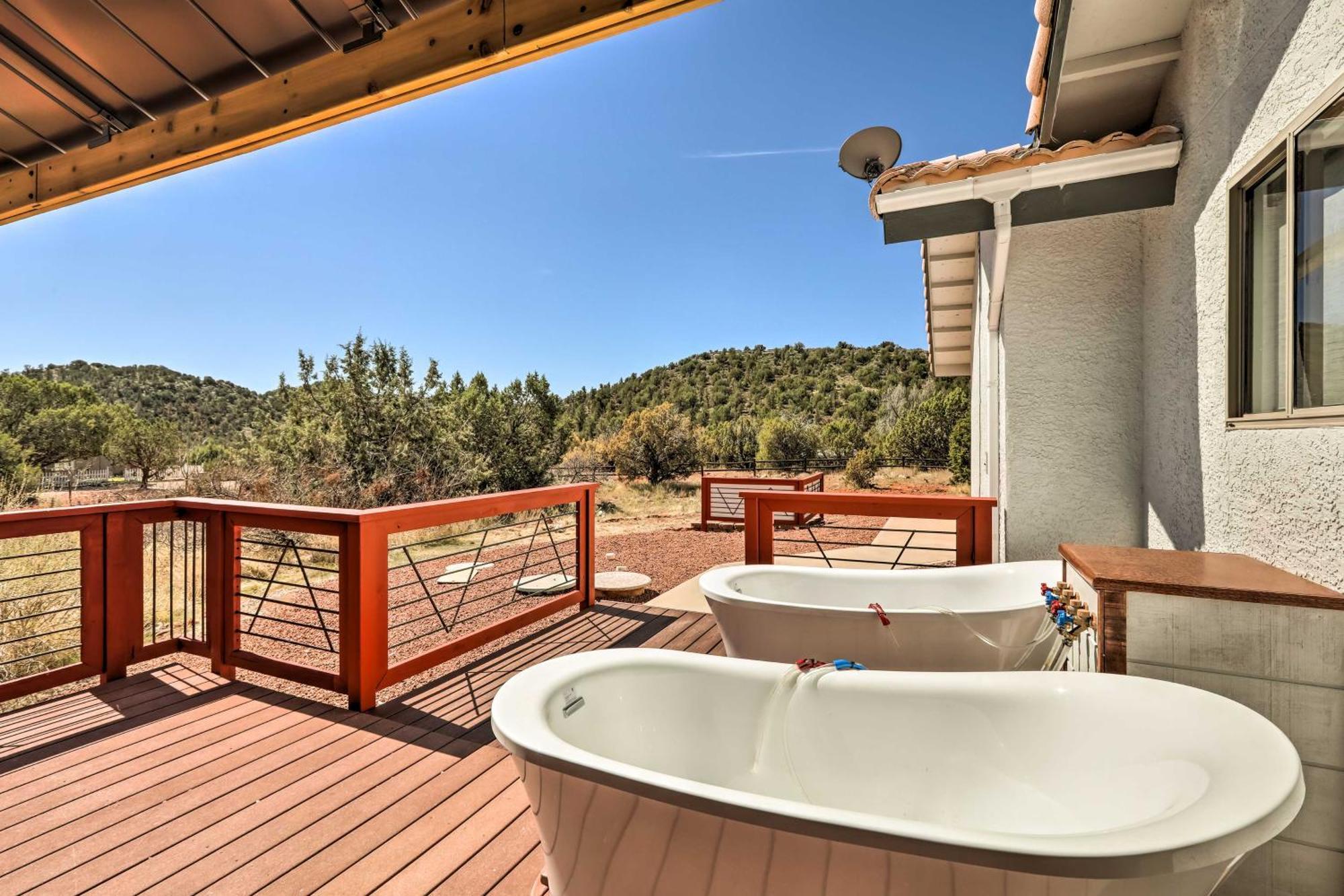 Willa West Sedona Retreat Deck And Mountain Views Zewnętrze zdjęcie