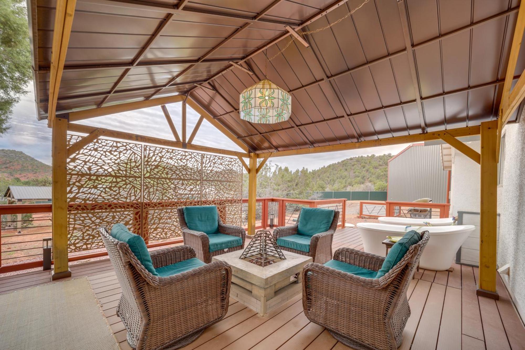 Willa West Sedona Retreat Deck And Mountain Views Zewnętrze zdjęcie